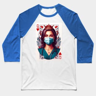 Doctor Playing Card Baseball T-Shirt